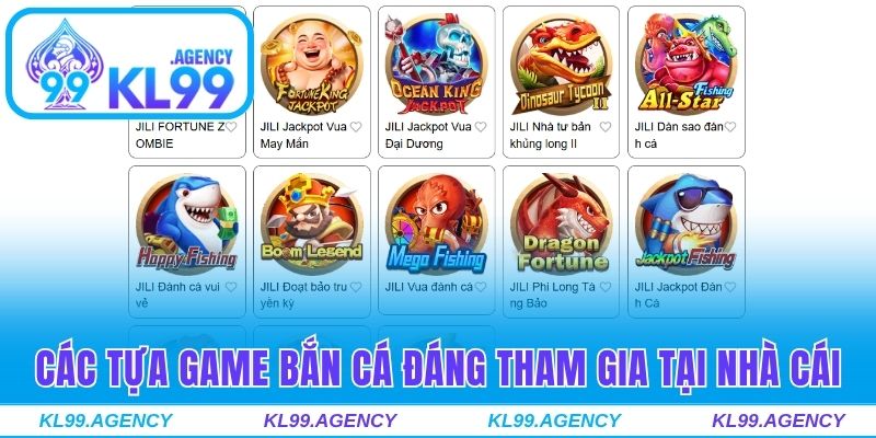 Các tựa game bắn cá đáng tham gia tại nhà cái