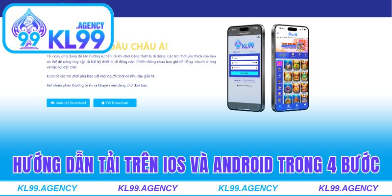 Hướng dẫn tải chi tiết trên hai nền tảng trong 4 bước