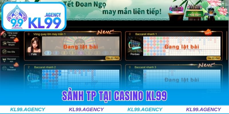Sảnh TP tại Casino KL99